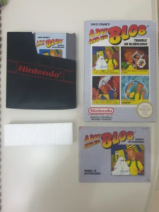 A Boy and His Blob Nintendo NES pal B España