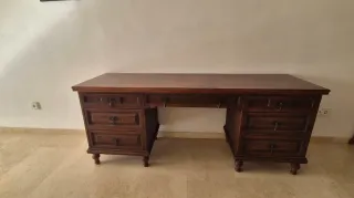 Escritorio Castellano Madera Maciza