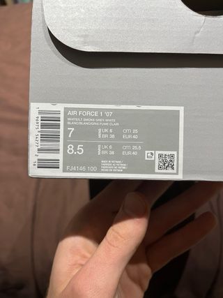 Sneakers Nike Air Force 1 Nuevas y Originales