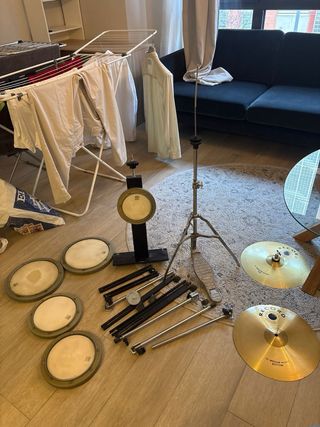 Pads de práctica de batería (set de 4)