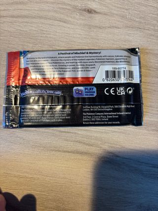 4 Sobres Pokémon Scarlet & Violet: Twilight Masqu