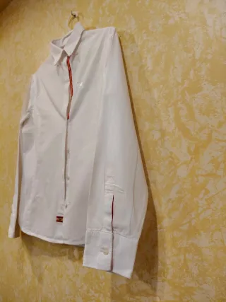 Camisa de vestir blanca mujer