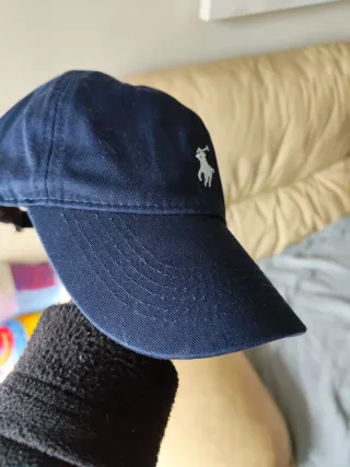 Gorra Polo Ralph Lauren azul marino logo blanco