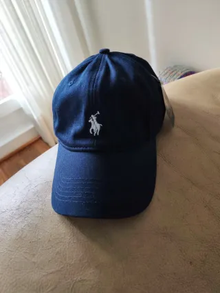 Gorra Polo Ralph Lauren azul marino logo blanco