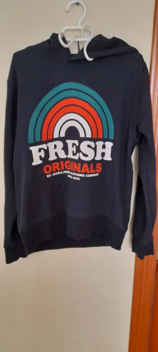 Sudadera Jack & Jones Negra