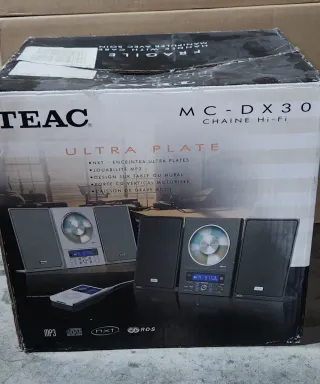 Minicadena Teac MC-DX30 Plata/Negro