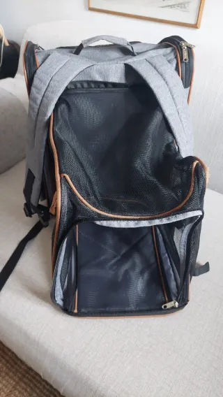 Mochila transportín perro/gato