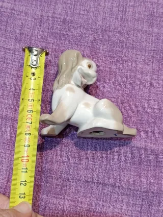 Perro de porcelana vintage