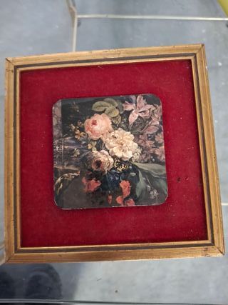 Posavasos ramo de flores