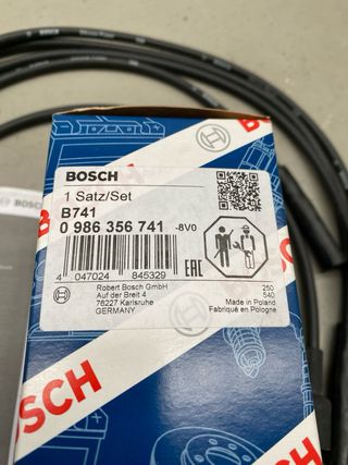 Juego Cables Bujía Bosch Opel Kadett Ascona etc