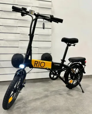 Bicicleta Eléctrica RIO Etric Flex Negra