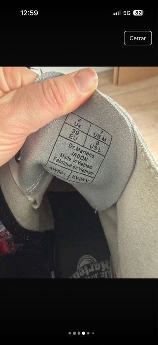 Botas Dr. Martens blancas con plataforma