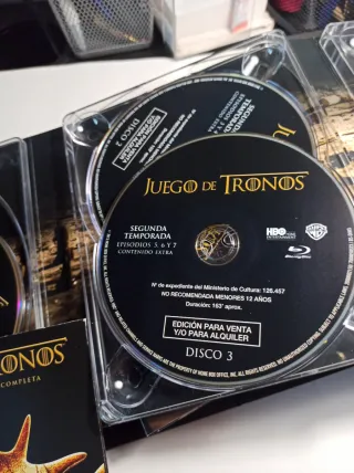 Juego de Tronos Blu-ray 1ª y 2ª Temporada