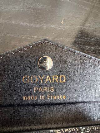 Cartera Goyard Malte Negra