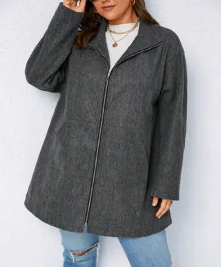 Abrigo Shein Talla Grande Nuevo