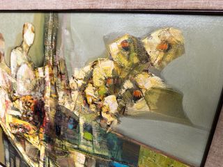 Quadro antico olio su tela