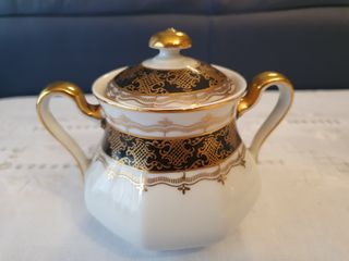 Juego de café de porcelana ( Alemania, 1910-1930)