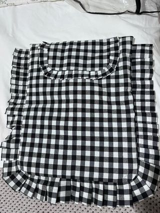 Funda Capazo y Capota Cuadros Vichy