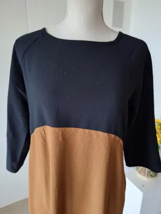 Vestito donna bicolore