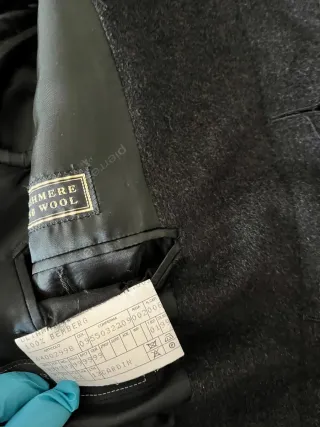 Cappotto Pierre Cardin Paris Nero