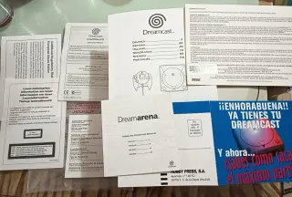 Consola Sega Dreamcast.