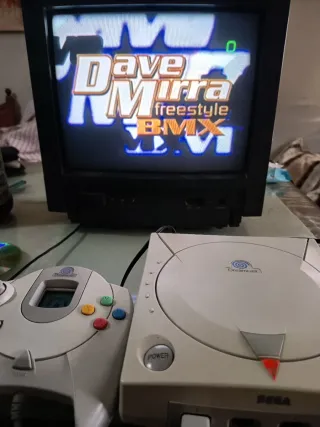 Consola Sega Dreamcast.