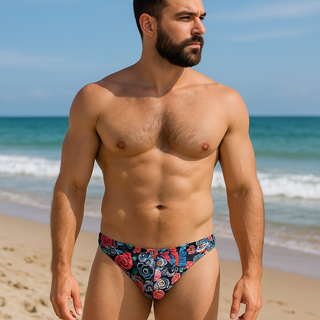 Bañador hombre estampado