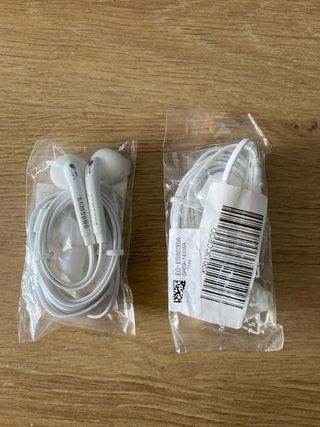 Cuffiette Samsung Originali Bianche con gommini