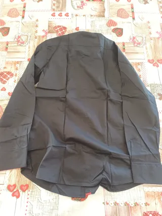 Camicia nera uomo