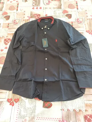 Camicia nera uomo