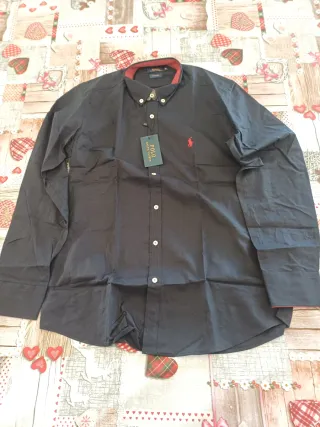 Camicia nera uomo