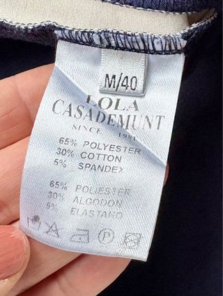 Pantalón punto Lola Casademunt azul