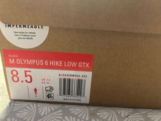 Zapatillas Altra Olympus 6 Hike Low GTX Negras