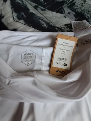 Falda deportiva Asics blanca nueva Asics