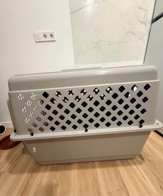 Transportín Perro Grande XL Gris