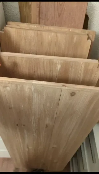 Estantería Madera y Hierro Galvanizado Nueva