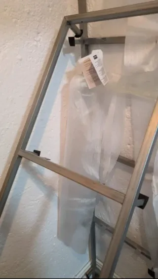 Estantería Madera y Hierro Galvanizado Nueva