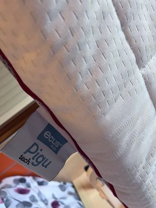 Cuna Micuna blanca mas colchón ecus kids