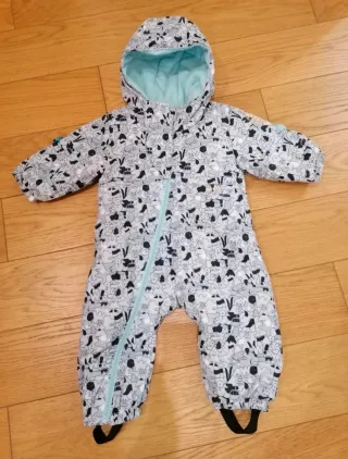 Tuta neve bimbo 9-12 mesi