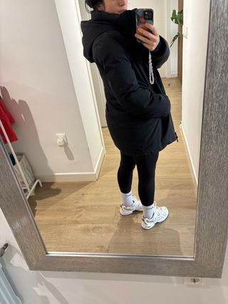 Abrigo negro Zara resistente a -20*C