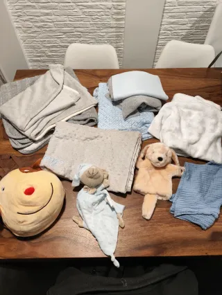 Lote Bebé: Mochila, mesa, váter, cojín, sillón...