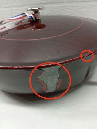 Staub Rustidera chistera de Hierro Fundido