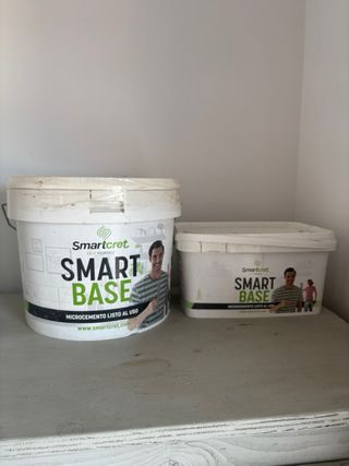 Kit microcemento paredes baño 8 m² SmartCret