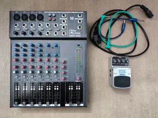 Mezclador t.mix XMIX 802 ( + Behringer DR600)