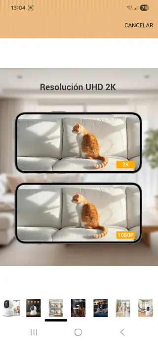 Cámara WiFi Boykeep K30 2K