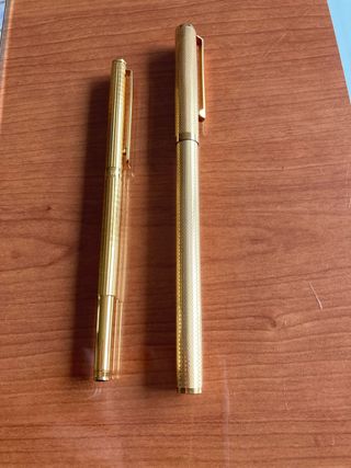 Bolígrafos Flaminaire Dorados