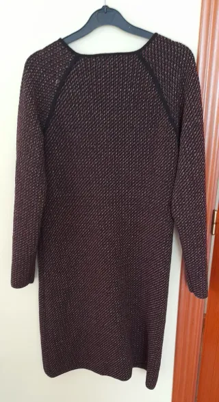 Vestido Zara M Marrón