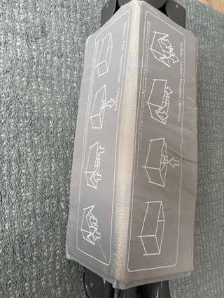 Cuna de viaje Hauck + colchón + sabana bajera