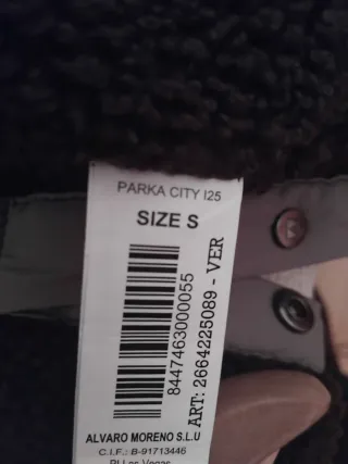 Chaqueta Álvaro Moreno verde acolchada