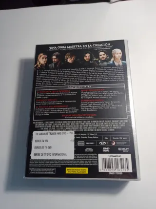 Juego de Tronos T3 DVD Sin Estrenar